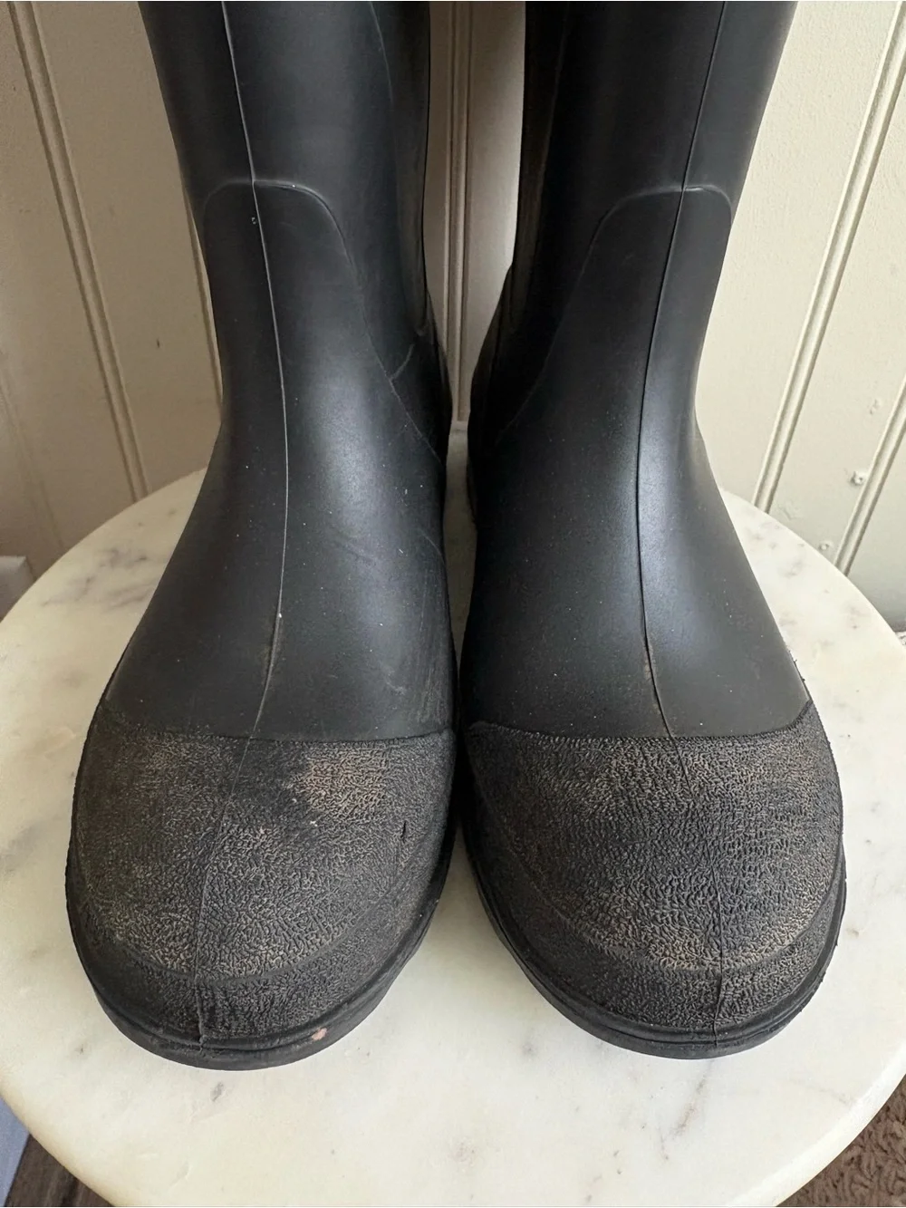 Lacrosse Rubber Rain Boots Men’s 8 Black Classic Outdoor Fishing Waterproof